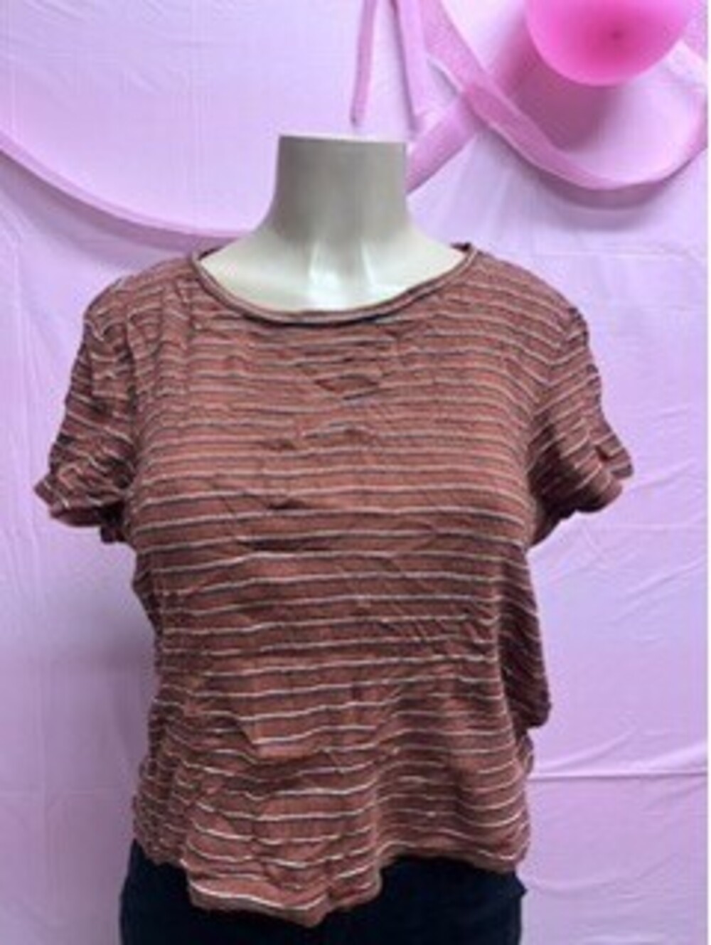 American Eagle Cropped Short Sleeve T-shirt